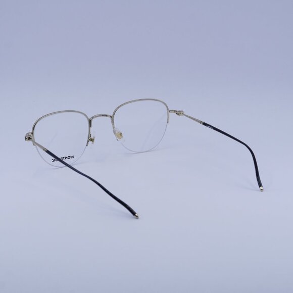 Montblanc MB0129O 004 Eyeglasses Gold 52mm Aviator Frame - Picture 6 of 11